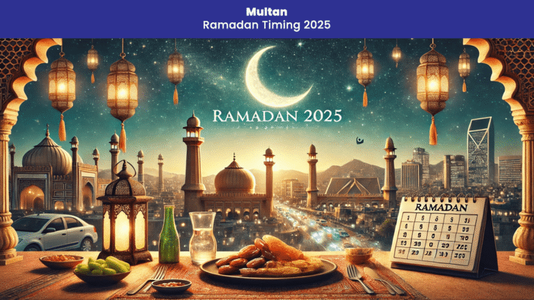 Multan-Ramadan-Timing 2025