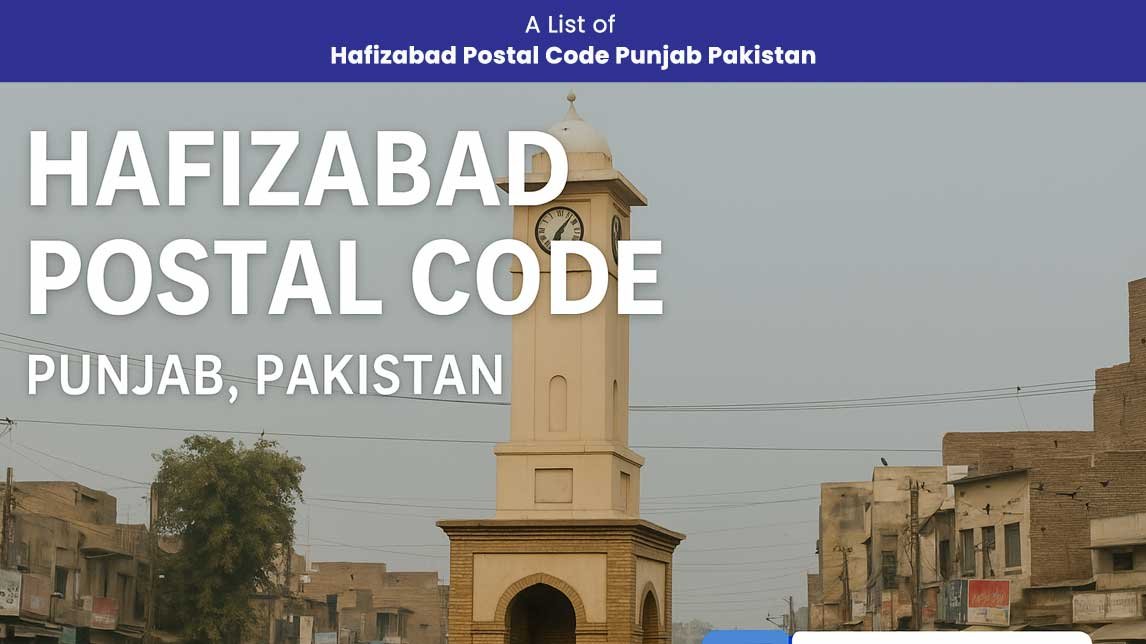Hafizabad-Postal-Code Punjab Pakistan