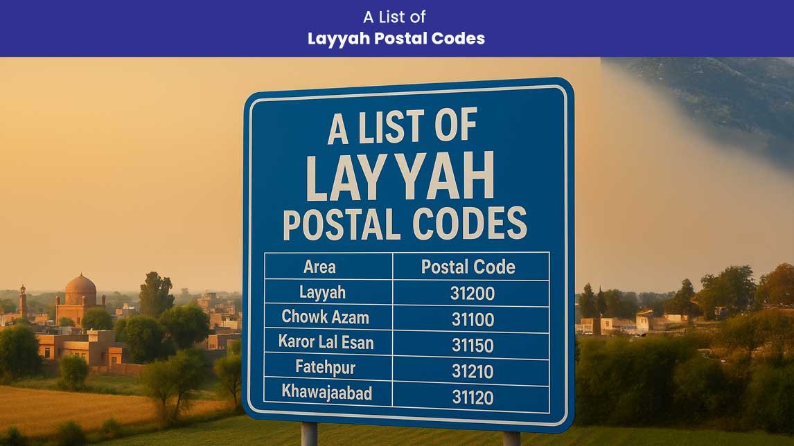A-List-of-Layyah-Postal-Codes