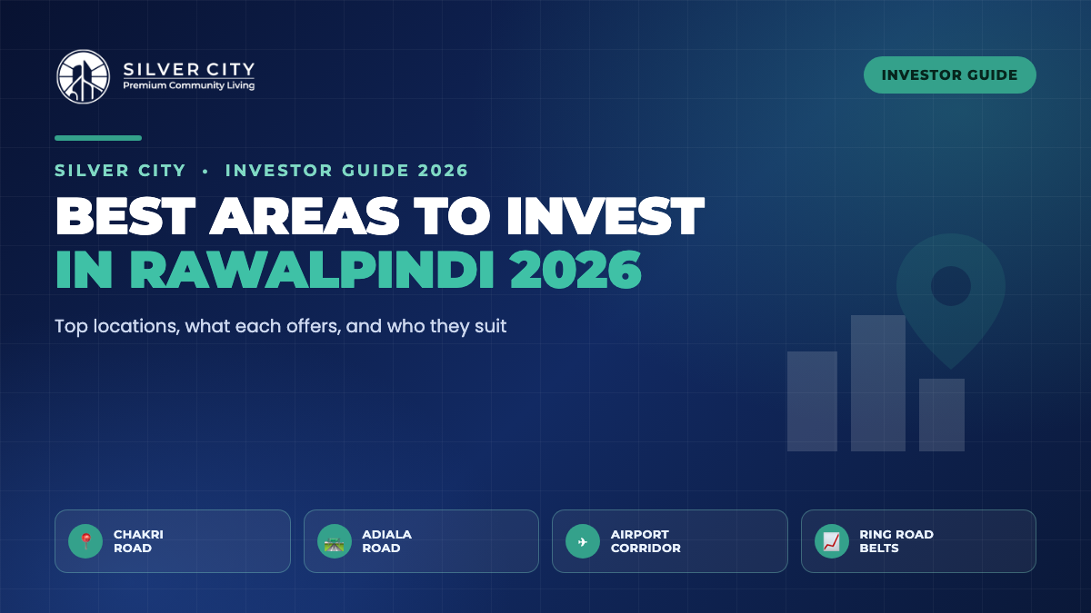 Best areas to invest in Rawalpindi 2026 top locations