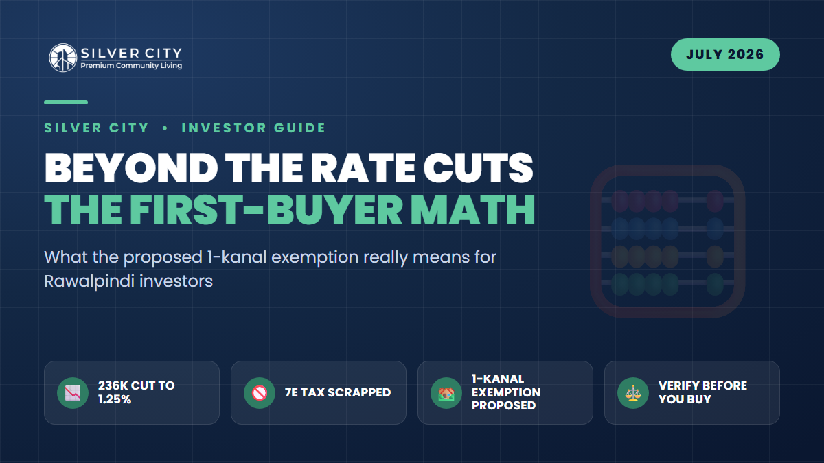 Beyond the 236C/236K Cuts: Does the Proposed First-Time Buyer Exemption Actually Change Your Rawalpindi Math?