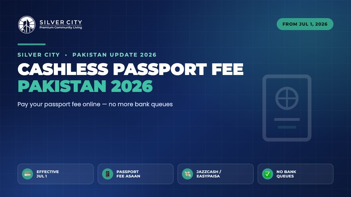 Cashless passport fee Pakistan 2026 pay online Passport Fee Asaan