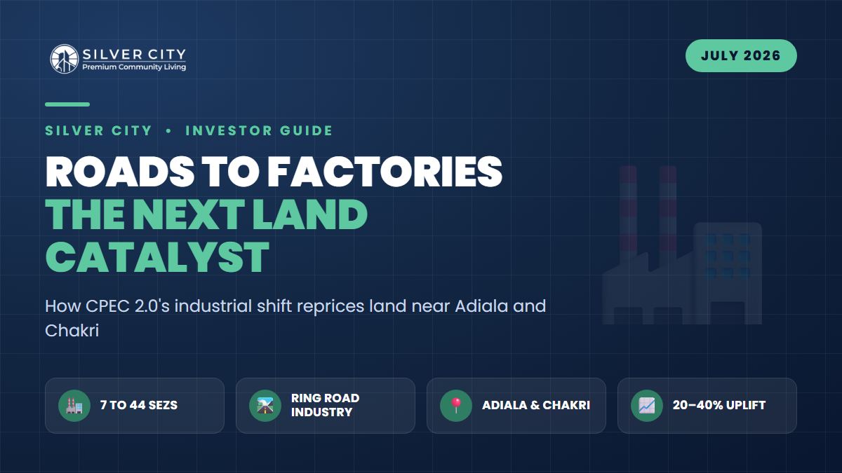 From Roads to Factories: Why CPEC 2.0's Industrial Shift Is the Next Land-Value Catalyst Near Adiala and Chakri