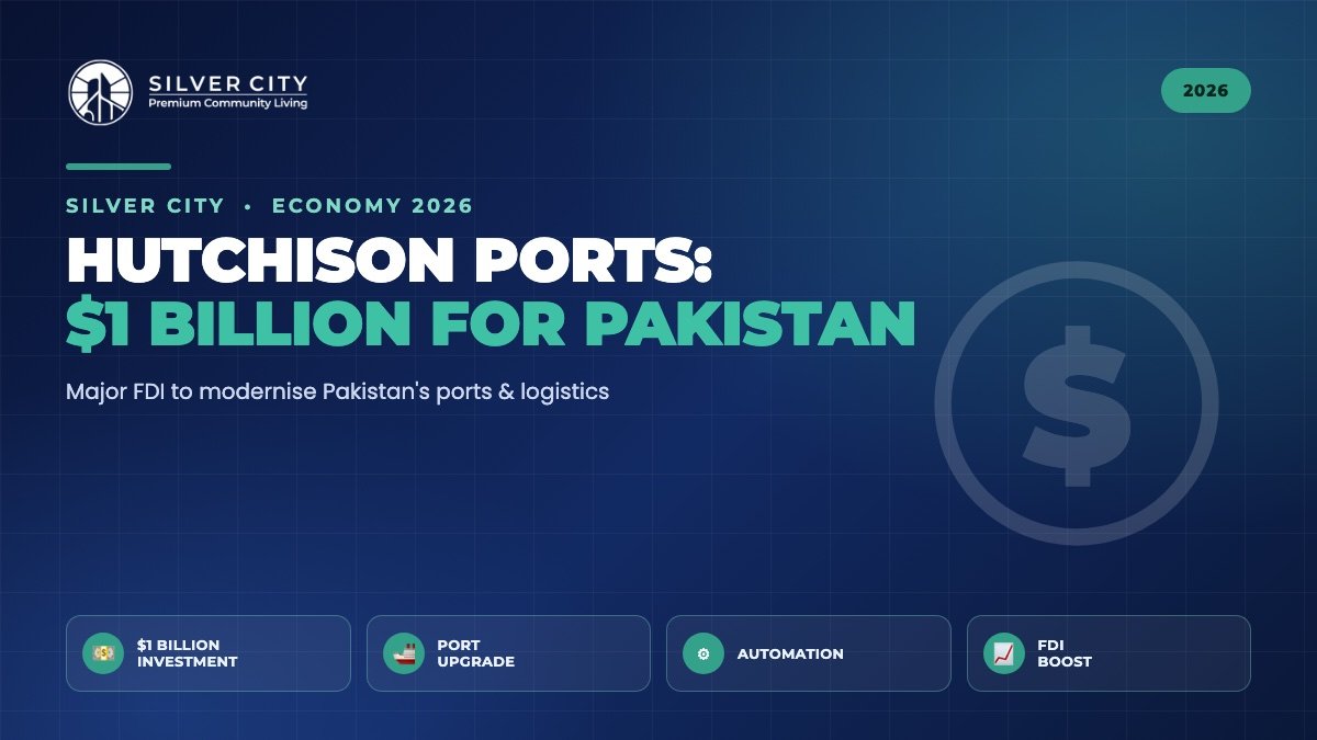 Hutchison Ports 1 billion dollar investment Pakistan ports modernisation FDI