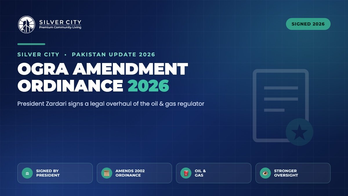 OGRA Amendment Ordinance 2026 President Zardari oil and gas regulator