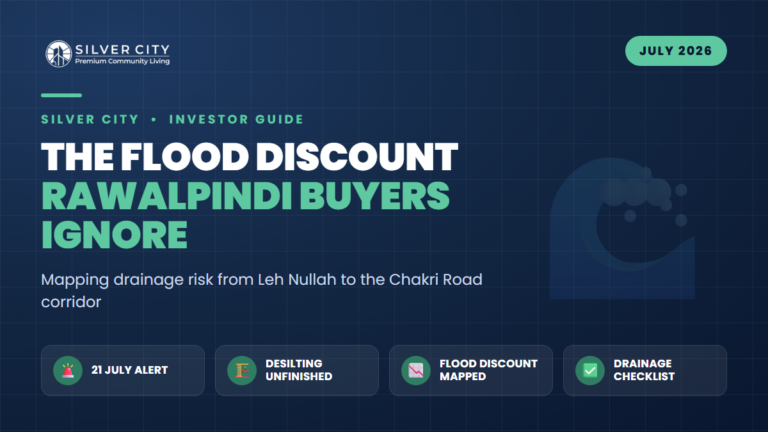 Rawalpindi's Flood Discount Is Now Priced In: Low-Lying Belts vs the Chakri Road Corridor