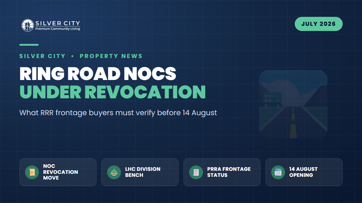 Punjab Moves to Cancel Ring Road Service-Area NOCs: What RRR Frontage Buyers Must Check Before 14 August