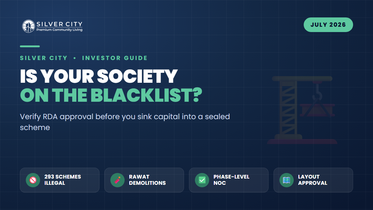 Is My Society on RDA's Blacklist? A 6-Step Verification Checklist After the July 2026 Rawat Demolitions