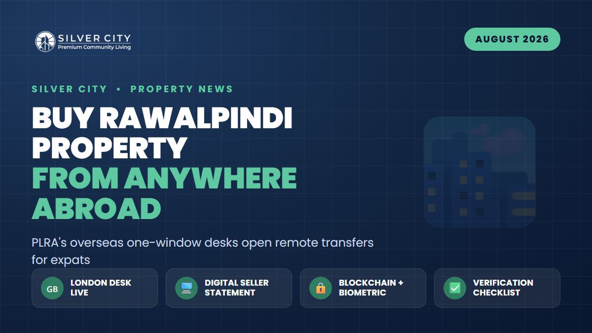 Buy Rawalpindi Property From Abroad: How Punjab's New PLRA Overseas One-Window Desks Work