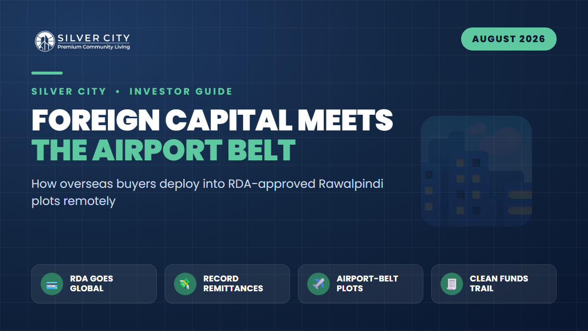 Foreign Money Meets the Airport Belt: What RDA's Expansion and Record Remittances Mean for Rawalpindi Plots