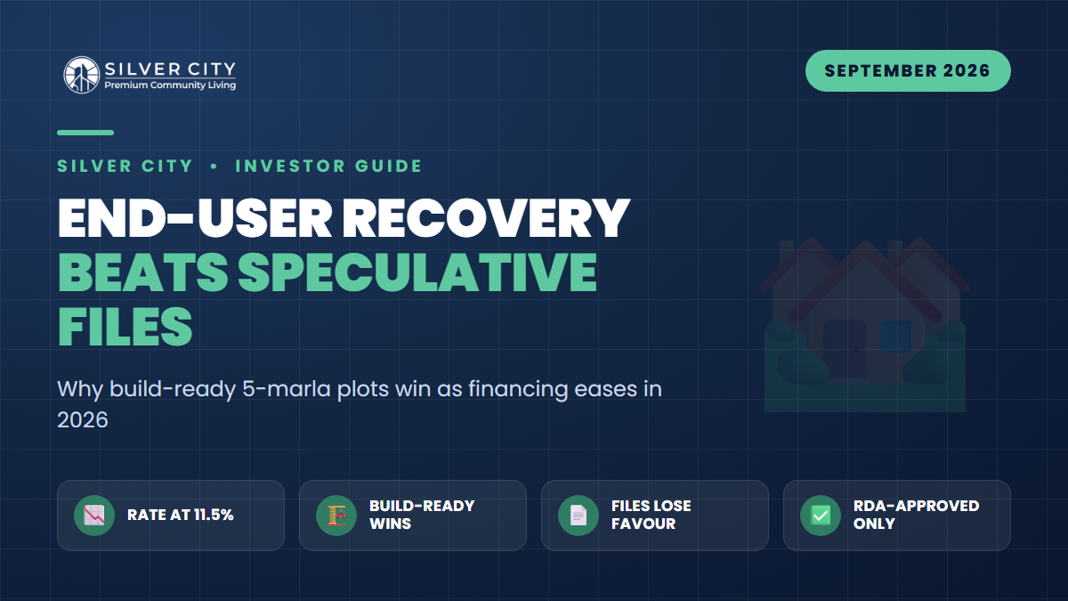 End-User Recovery 2026: Why Build-Ready 5-Marla Plots Beat Speculative Files