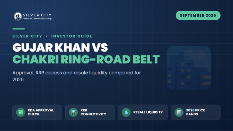 GT-Road Gujar Khan vs Chakri Ring-Road Plots: What 2026 Investors Should Actually Buy