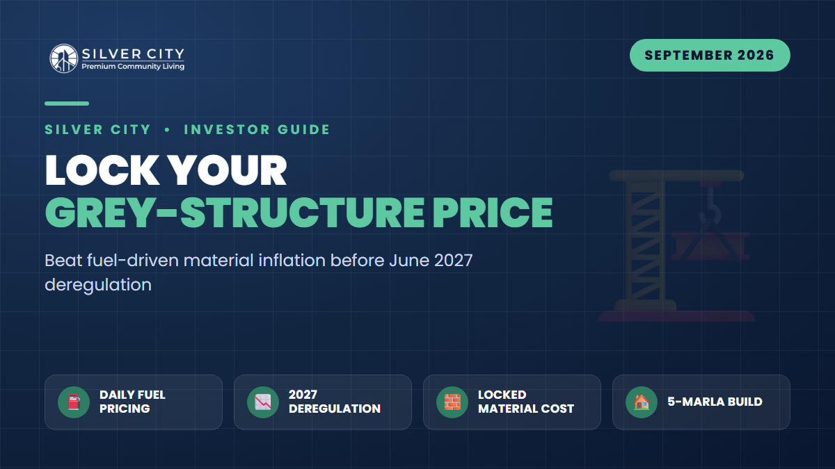 Why Locking a Fixed-Price 5-Marla Grey-Structure Contract Beats an Open Budget in 2026