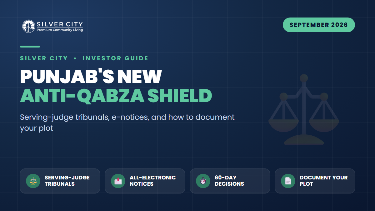 Punjab's New Anti-Qabza Ordinance 2026: The Legal Shield Every Plot Buyer Needs