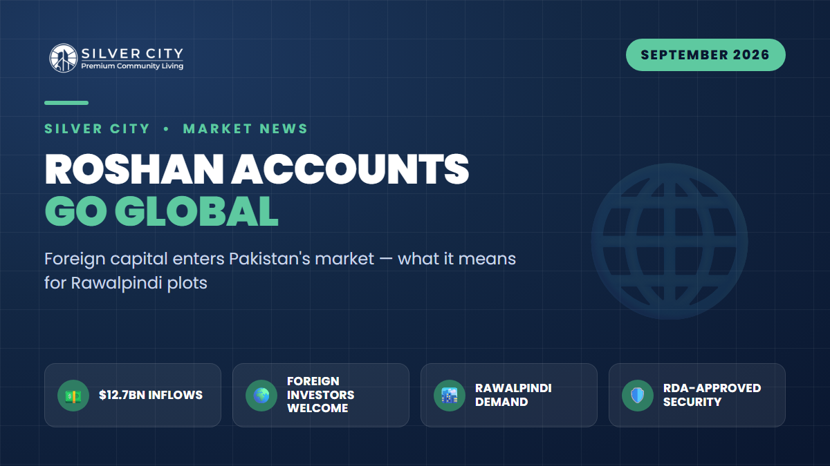 Roshan Digital Accounts Go Global: A New Non-Diaspora Capital Pool and What It Means for RDA-Approved Rawalpindi Societies