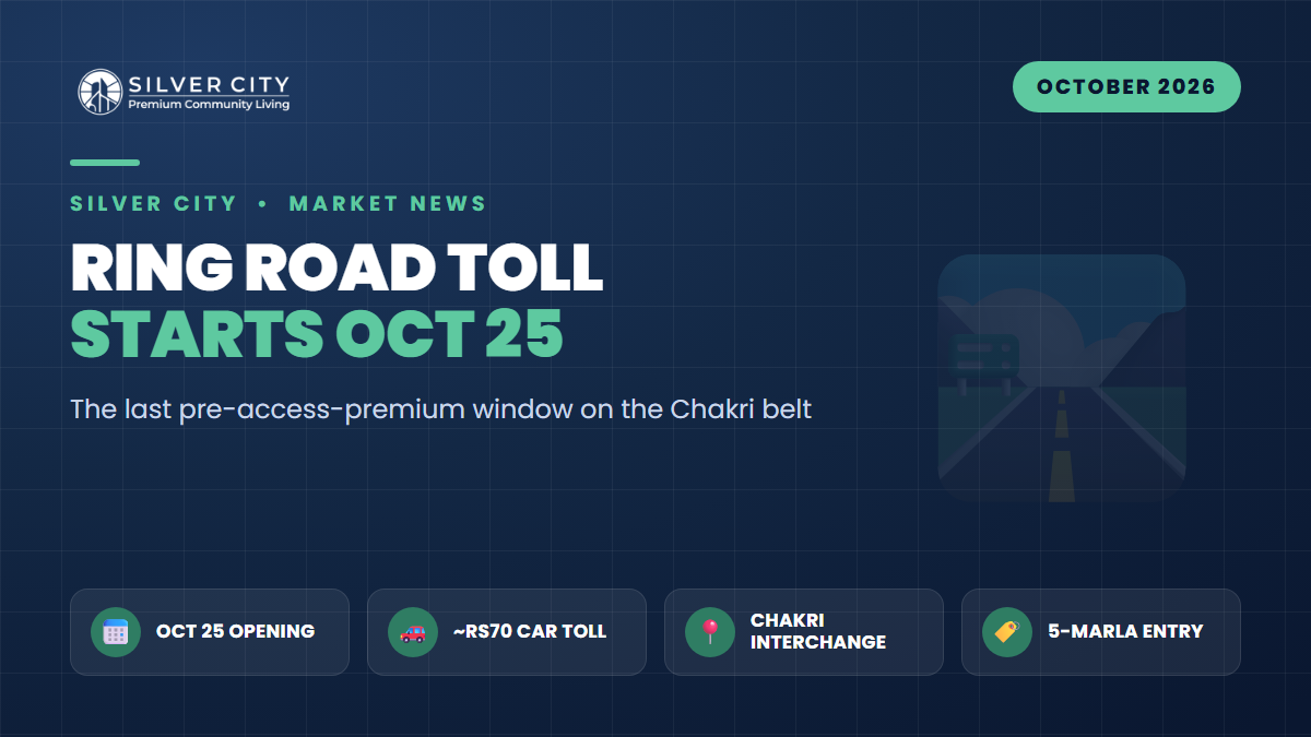Rawalpindi Ring Road Opens Oct 25: Your Final Pre-Toll Window on the Chakri Belt