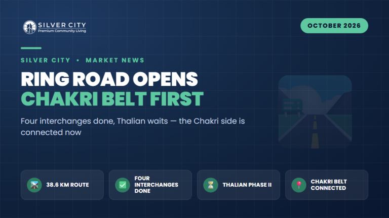 Ring Road Opens Phase by Phase: Why the Chakri Belt: and Silver City: Gets De-Risked First
