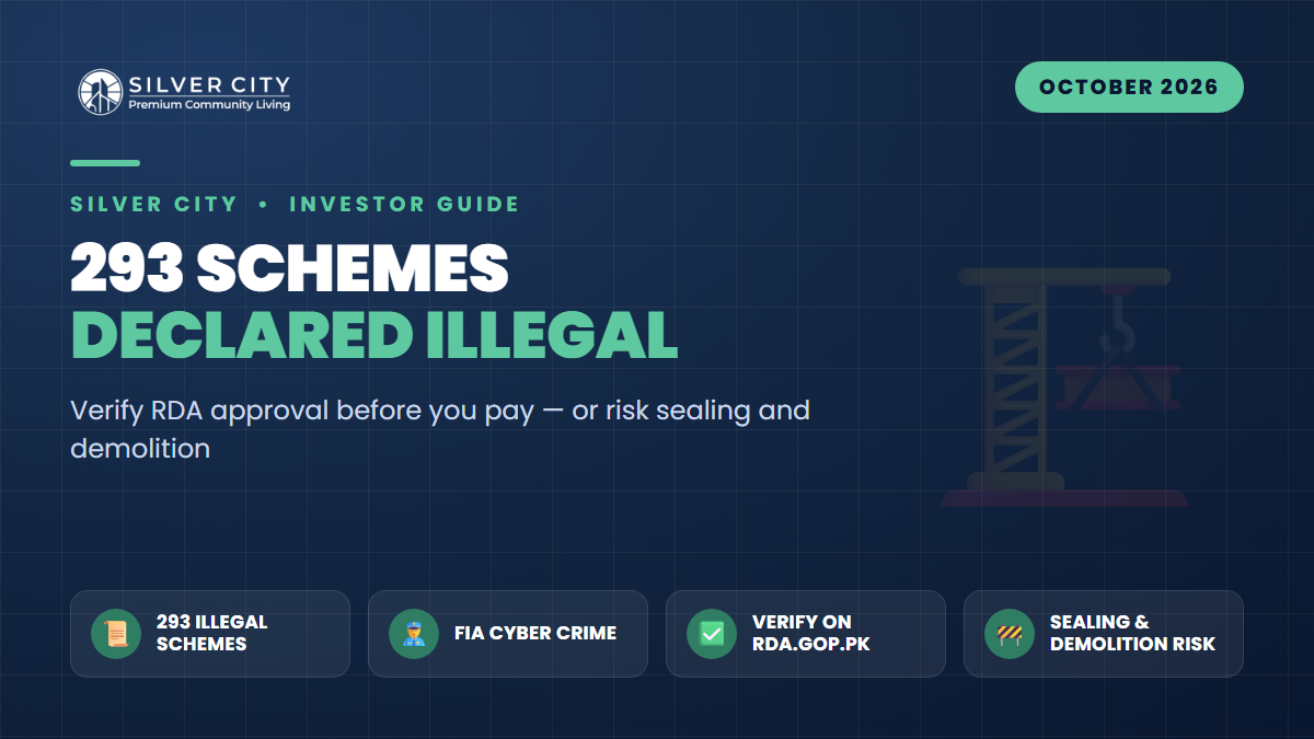 RDA Declares 293 Schemes Illegal: Your "Verify Before You Pay" Checklist (and Why Silver City Clears It)