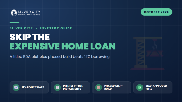 Rates Head to 12% on Oct 26: Why a Titled RDA 5-Marla Beats a Home Loan Right Now