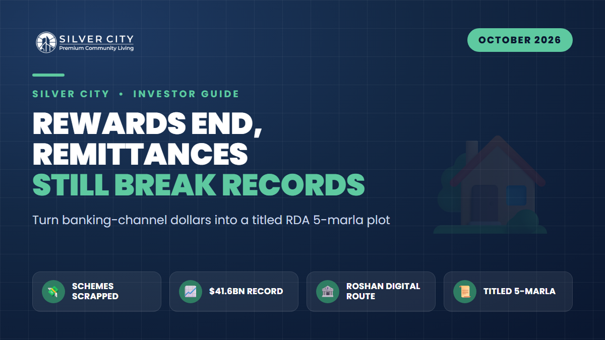 Remittance Rewards Are Gone — Here's How Overseas Pakistanis Still Turn Dollars Into a Titled 5-Marla